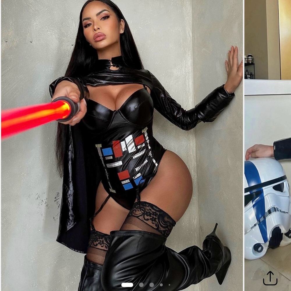 Fashion Nova Darth Vader Halloween Costume